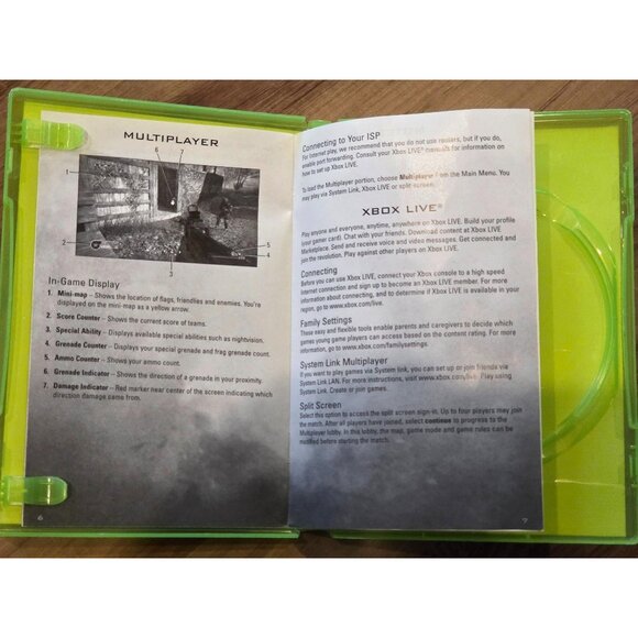 Call of Duty 4 Modern Warfare Game of the Year Edition Xbox 360 Case & Manual - Picture 3 of 6